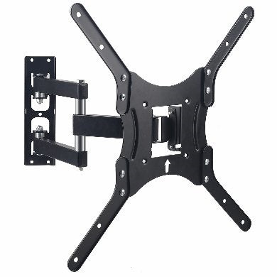 Soporte de Pared MOVIL para TV de 26 a 55 Pulgadas - De Acero, Resistencia 35kg, 651589 BROBOTIX Soporte de Pared MOVIL para TV de 26 a 55 Pulgadas - De Acero, Resistencia 35kg, 651589 BROBOTIX